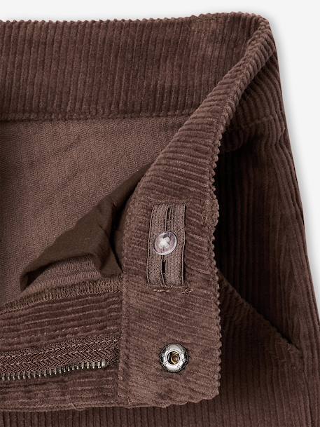 Velvet Cargo Trousers, JONEN anthracite+hazel 