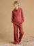 2-piece maternity pyjamas terracotta 