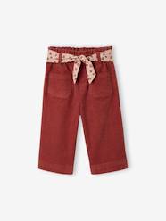 -Wide-leg trousers for baby girls