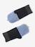 3-piece hat, snood and mittens set for boys navy blue 