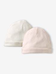 Baby-Accessories-Hats-Pack of 2 newborn cotton hats