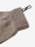 Hat, snood and gloves set for boys taupe 