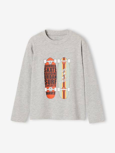 Pack of 2 long-sleeved pyjamas for boys black 
