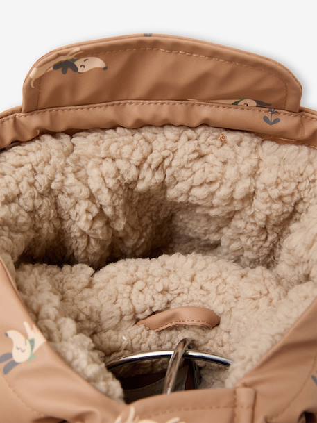 Sherpa-Lined Hooded Raincoat for Babies hazel+olive 