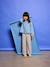 Wide-leg trousers for girls lilac 