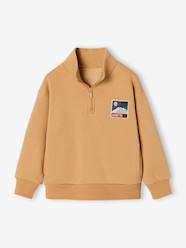 Boys-Sweatshirt with trucker collar for boys