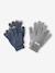 Pack of 2 pairs of magic gloves for boys navy blue 