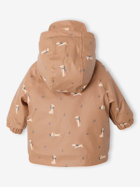 Sherpa-Lined Hooded Raincoat for Babies hazel+olive 