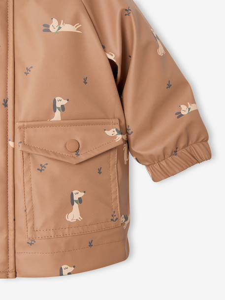 Sherpa-Lined Hooded Raincoat for Babies hazel+olive 