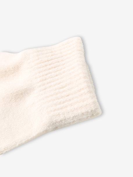 Pack of 2 Pairs of Magic Gloves, for Girls marl beige+navy blue 