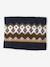 Hat, snood and gloves set for boys mocha 
