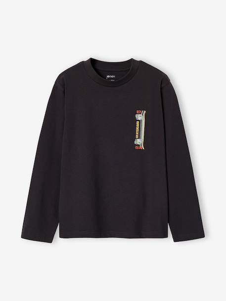 Pack of 2 long-sleeved pyjamas for boys black 