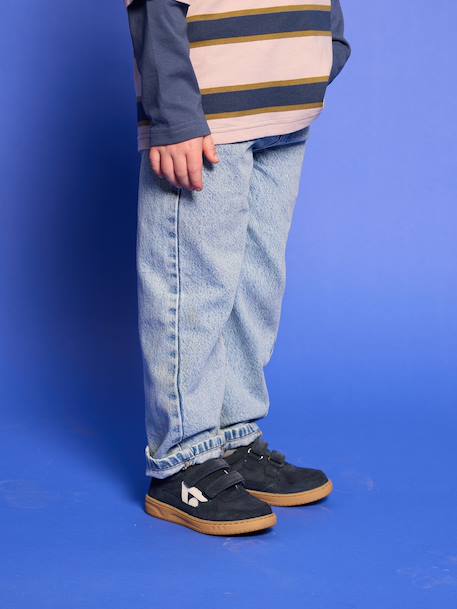 Straight-leg jeans for boys double stone 