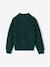 High neck jumper for boys marl blue 