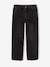 Loose-fit jeans for boys black+double stone 