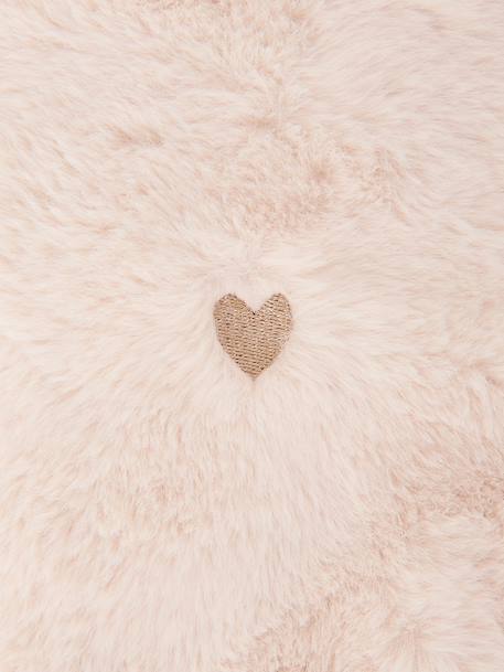 Short coat for girls ecru 