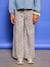 Wide-leg trousers for girls lilac 