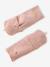 Hat, snood and mitten set for girls sand beige 