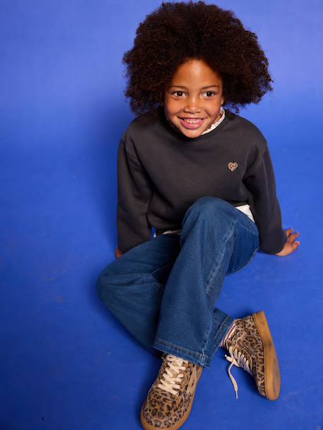 Girls' denim jeggings deep blue+denim grey+light blue+medium blue 