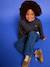 Girls' denim jeggings deep blue+denim grey+light blue+medium blue 