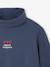Pack of 3 High Neck Tops, for Girls ecru+ink blue+PINK LIGHT 2 COLOR/MULTICOL R 