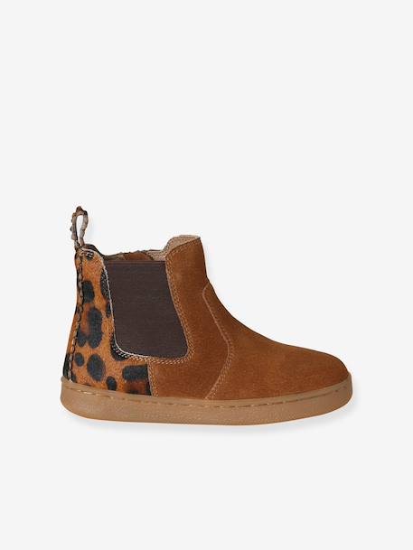 Leather Boots for Girls beige+bronze+brown+camel+green+navy blue+old rose 