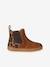 Leather Boots for Girls beige+bronze+brown+camel+green+navy blue+old rose 