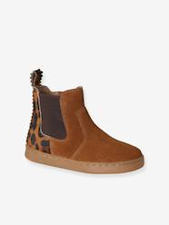 Shoes-Leather Boots for Girls