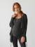 3-Piece Loungewear Set, Maternity & Nursing Special anthracite+Dark Blue 