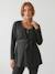 3-Piece Loungewear Set, Maternity & Nursing Special anthracite+Dark Blue 