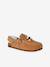 Mule slippers for girls brown 