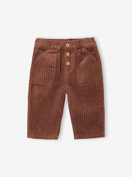 Sweatshirt and trousers set for baby boys cocoa 