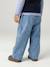 Wide Leg Jeans with Tie Belt, for Babies brut denim+stone 