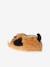 Lined slippers for girls brown 
