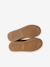 Zip-up boots for girls brown 