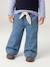 Wide Leg Jeans with Tie Belt, for Babies brut denim+stone 
