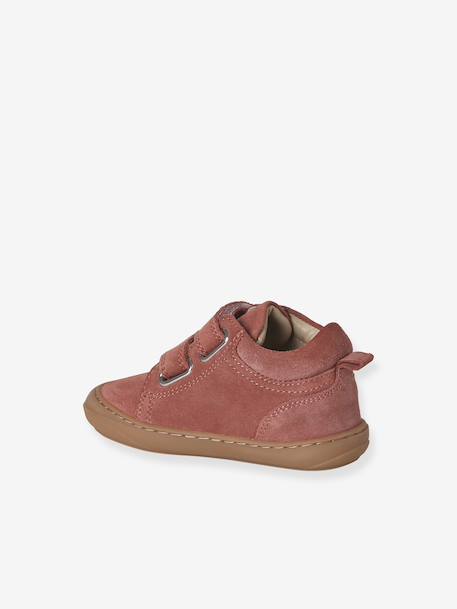Soft Leather Ankle Boots for Babies, Designed for First Steps bronze+gold+mauve+old rose+printed beige+printed blue+printed green+printed pink+rose+rosy+set pink+turquoise 