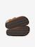 Mule slippers for girls brown 
