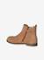 Leather Boots with Elastic, for Girls camel+gold+navy blue 