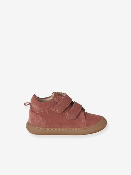 Soft Leather Ankle Boots for Babies, Designed for First Steps bronze+gold+mauve+old rose+printed beige+printed blue+printed green+printed pink+rose+rosy+set pink+turquoise 