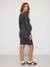 Maternity and nursing dress anthracite 