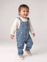 Baby-Denim dungarees for baby girls