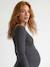 Maternity and nursing dress anthracite 