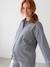 Maternity pyjamas and nursing sage green 