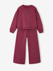 -Sweatshirt and joggers set for girls