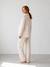Maternity and nursing pyjamas ecru 