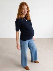 Maternity-Short-sleeved maternity jumper