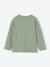 Flocked Long-Sleeved T-Shirt for Boys dusky pink+sage green 