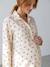 Maternity and nursing pyjamas ecru 