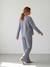 Maternity pyjamas and nursing sage green 